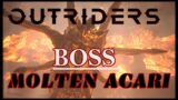 Outriders: Solo Molten Acari (Volcano Boss Fight) – Pyromancer Gameplay