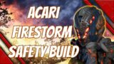 Outriders pyromancer acari safety build – firestorm skill tree CT15 anomaly build