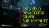 Eye of The Storm SOLO | Devastator | SILVER SUB 10 MINUTE | Outriders