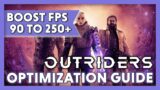 Outriders Optimization Guide | Best Settings | Remove Stutter | Boost FPS