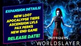 Outriders WORLDSLAYER Details! Apocalypse Tiers, Ascension Levels, Pax Perks, Release Date & More!