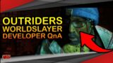 Outriders WorldSlayer | Developer Q&A! 4K