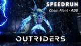 Outriders – Chem Plant Speedrun (4:58) — Technomancer