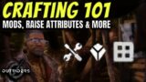 Outriders – Crafting 101 – Improve Rarity, Raise Attributes, Swap Variant, Level Up, Mod Gear