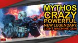 Outriders WorldSlayer | NEW LEGENDARY WEAPON MYTHOS LIGHT MACHINE GUN (LMG) REVEALED!