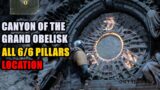 Canyon of the Grand Obelisk All 6 Pillars Locations Outriders
