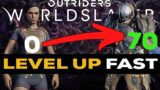 Outriders LEVEL UP FAST 0 TO 70 – Worldslayer Apocalypse Tiers & Ascension Points Level Up