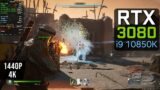 Outriders Ultra Settings DLSS – 4K & 1440p – RTX 3080 + i9-10850k