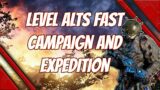 outriders tips to level alternate second characters campaign and expeditions fast – power level easy