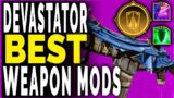 Devastator BEST WEAPON MODS TO USE NOW – Outriders Increase DPS and Anomaly Power
