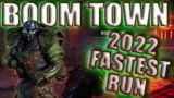Fastest Boomtown Speed run Outriders: Worldslayer 2022