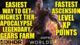 Highest Tier Loots! Best Apocalypse Gear Farm! Fastest XP Point OUTRIDERS WORLDSLAYER Legendary Farm