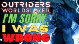 I Owe PCF An Apology – Outriders Worldslayer – Patch 1.23