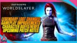 OUTRIDERS WORLDSLAYER | NEWS UPDATE | PLAYER BUFFS AND GAME IMPROVEMENTS