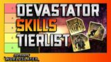 Outriders Devastator Skill Tier List!!! Ranking Devastator Best and Worst Skills!!!
