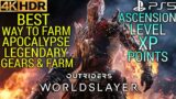 Outriders Worldslayer Best Way to Farm Apocalypse Legendary Gears & Farm Ascension Level XP Points