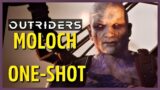 Outriders Worldslayer – Moloch One-Shot | Trickster (Frontline Expedition) & Bonus Dr. D clip
