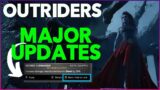 Outriders Worldslayer: Patch notes: Major Updates (1/2)