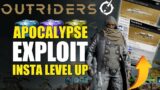 Outriders Worldslayers Apocalypse System Exploit – Insta Level Up! Free Legendary Items/Gear/Mods