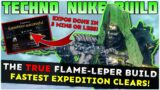 The FASTEST Expedition Clears as a Techno! FLAME LEPER IS INSANE!