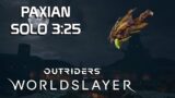 Birds Shouldn't Be Real – Paxian Homestead Solo 3:25 – Outriders Worldslayer