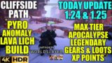 Cliffside Path Max Tier Loot! Ascension XP Point OUTRIDERS WORLDSLAYER Update 1.25 Pyromancer Build