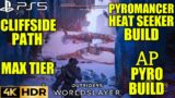 Cliffside Path Max Tier Loot! Pyro Build OUTRIDERS WORLDSLAYER Pyromancer Heat Seeker Build Gameplay