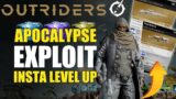 DO THIS NOW! BEFORE IT'S PATCHED! Outriders Apocalypse System Exploit – Level Up NOW Items/Gear/Mods