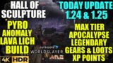 Hall of Sculpture Max Level Gears! Pyromancer Build OUTRIDERS WORLDSLAYER Update 1.25 Pyromancer PS5