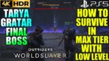 How to Survive in Max Tier with Low Level Devastator OUTRIDERS WORLDSLAYER Devastator Gameplay PS5