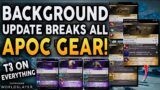 Outriders – THIS IS SO BROKEN! Tier 3 Mods On 3rd slot Of ALL APOCS After Background Update!