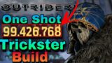 Outriders WorldSlayer – 100 Million PER SHOT |  ONE SHOT Trickster Build | Montage Vid | Patch1.23