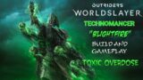 Outriders Worldslayer: Technomancer, "Flame Leper" Build & Gameplay!! "STRONGEST DOT DAMAGE??!"