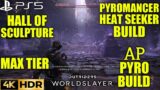 Pyromancer Heatseeker Build! Max Tier XP Point OUTRIDERS WORLDSLAYER Hall of Sculptures Gameplay PS5