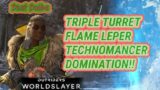 Flame Leper Triple Turret Techno Speed Runs Through Trials & Expeditions | Outriders Worldslayer