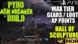 Hall of Sculpture Pyromancer Ash Breaker Build OUTRIDERS WORLDSLAYER Pyromancer Build Gameplay PS5