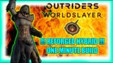 Outriders Worldslayer | Reforged Hybrid Firepower and Anomaly Power | One minute Build #shorts