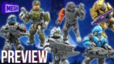 Halo Mega 2023 Figure PREVIEW! UNSC Mongoose Outriders & Hornet Recon.