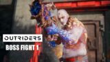 OUTRIDERS Boss Fight 1 Gameplay [2k-60FPS] PC/PS5/PS4/XBOX ONE/XBOX SERIES X/S & STADIA