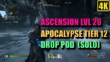Outriders: Ascension LVL 20, Apocalypse Tier 12 (PC) 4K