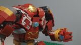 lego hulkbuster destroys the outriders(lego stop motion)