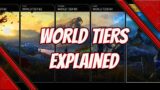 Outriders world tiers explained – full world tier guide