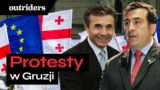 Gruzja: protesty, ustawa o zagranicznych agentach i Rosja – Agnieszka Filipiak | Outriders