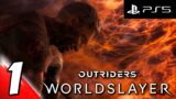 (PS5) Outriders Worldslayer Part 1: Character Custom, Beginning (Twitch Livestreaming)