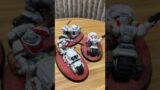 Warhammer 40K White Scars Outriders and Jetek Suberei fully painted and based, ready for the table!