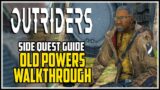 Outriders Old Powers Side Quest