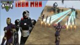 GTA V IRONMAN MOD | IRONMAN 1 | MK 3 SUIT & WAR MACHINE VS OUTRIDERS.