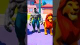 LION KILLED RED HULK AND FRANKLIN COULD NOT SAVE HIM IN GTA MODE ! #games #shorts
