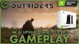 Outriders: Geforce Now – Nvidia Shield TV Pro 4K AI Upscale Gameplay
