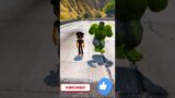GTA V WHICH BEST BETWEEN CAR AND BIKE FOR GREEN HULK ? #games #viral